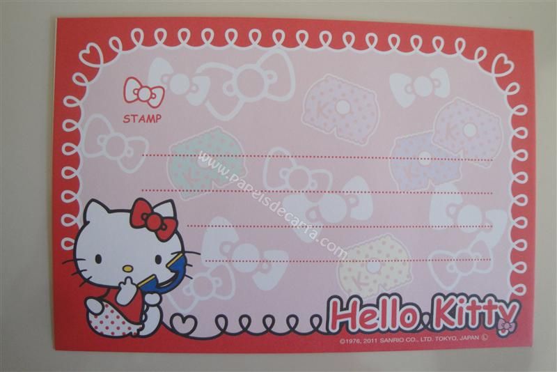 Verso do envelope