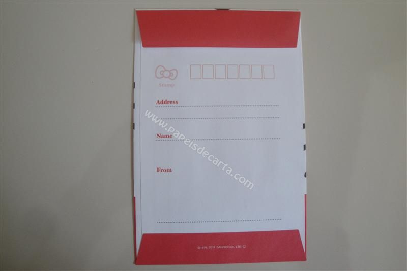 Frente do envelope