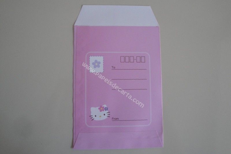 Frente do envelope