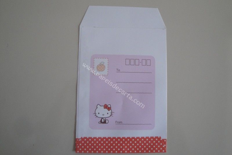 Frente do envelope