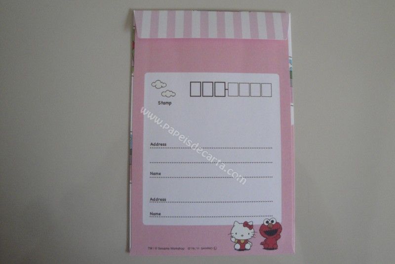 Frente do envelope