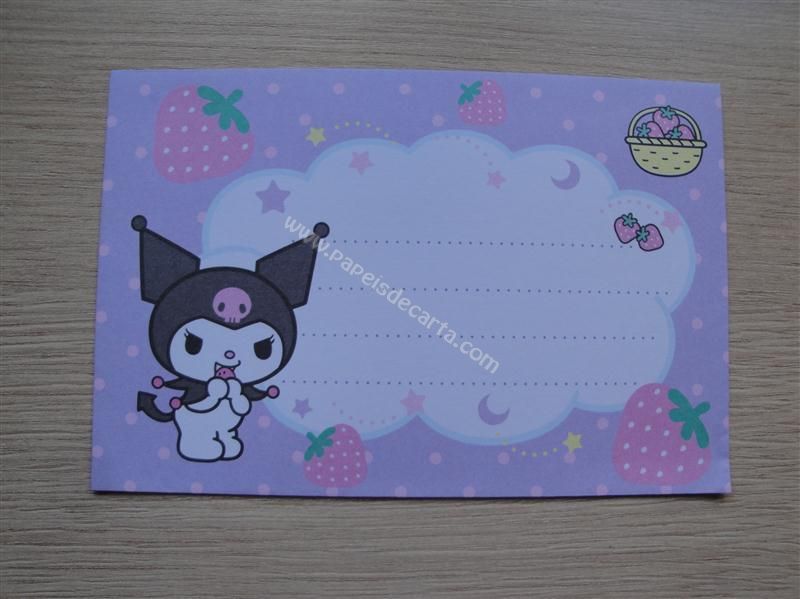 Verso do envelope