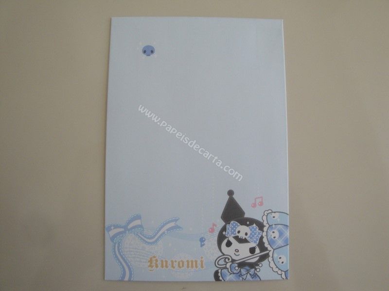 Verso do envelope