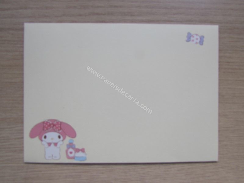 Verso do envelope