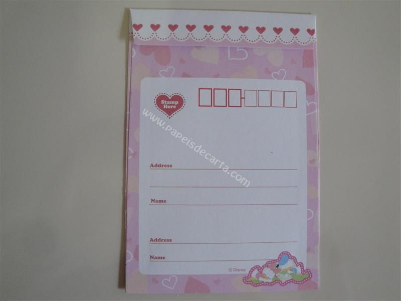 Frente do envelope