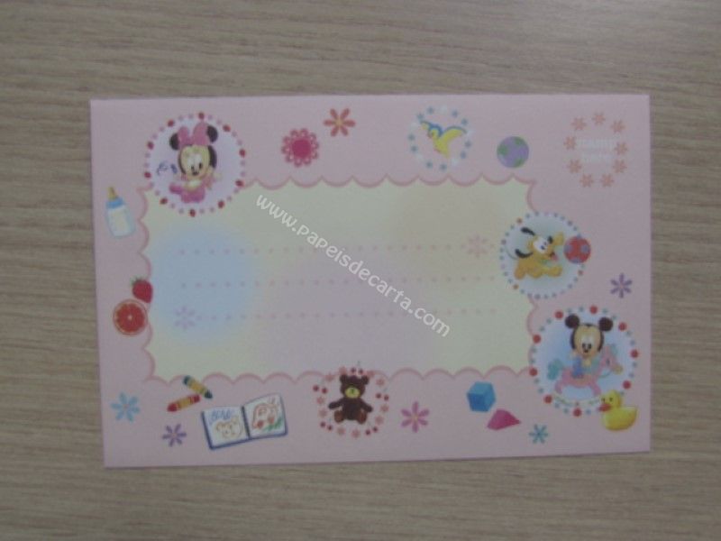 Verso do envelope