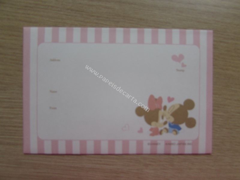 Verso do envelope