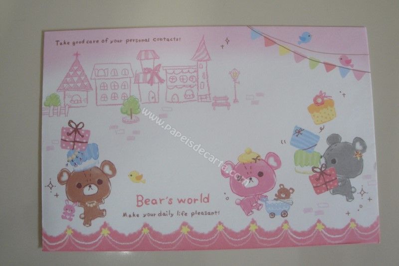 Verso do envelope