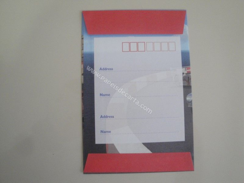Frente do envelope