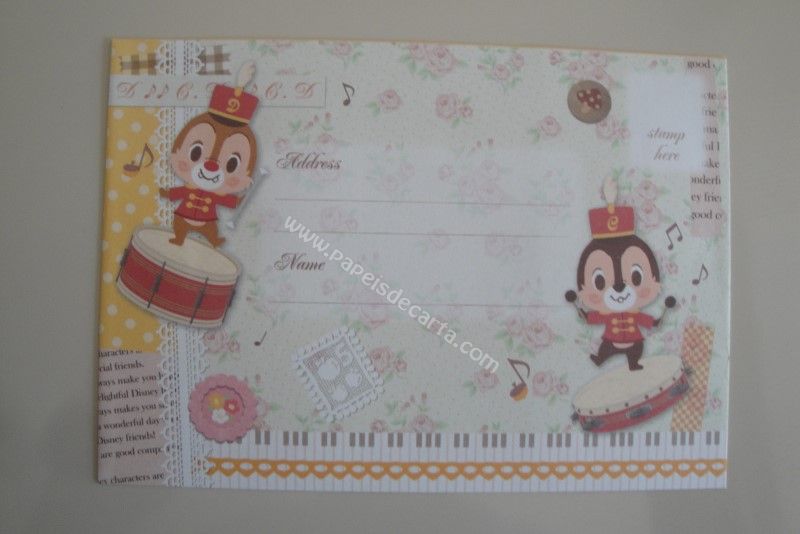 Verso do envelope