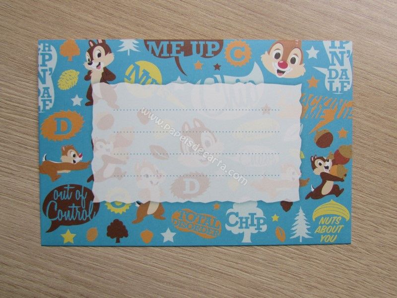 Verso do envelope