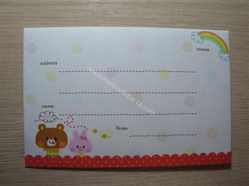 Verso do envelope
