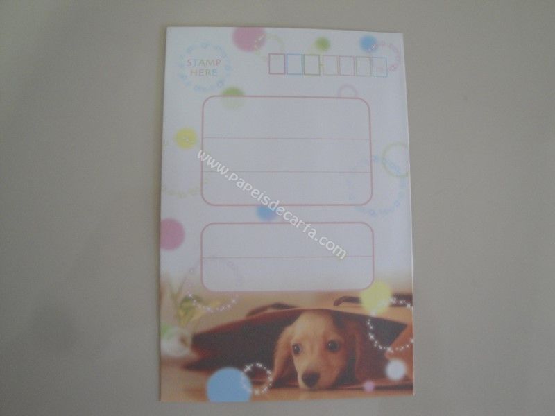 Verso do envelope