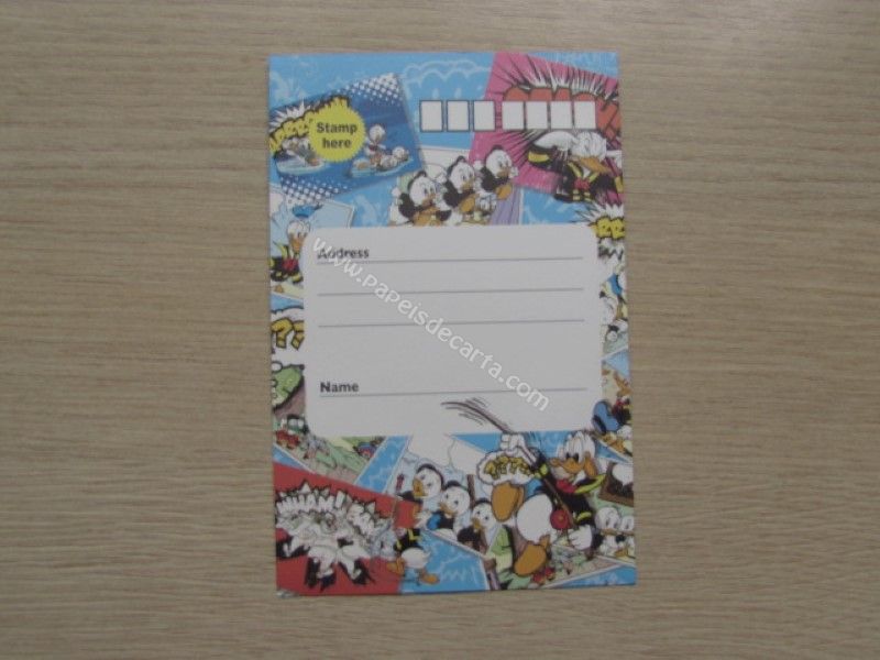 Verso do envelope