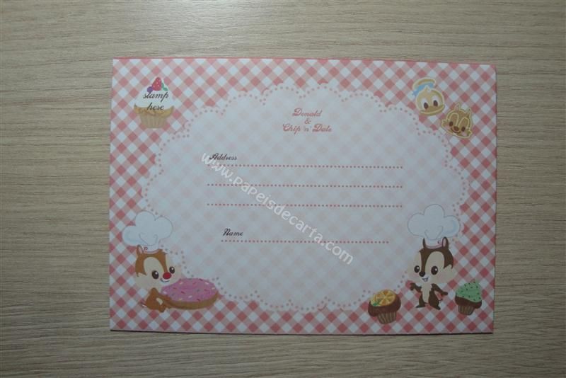 Verso do envelope