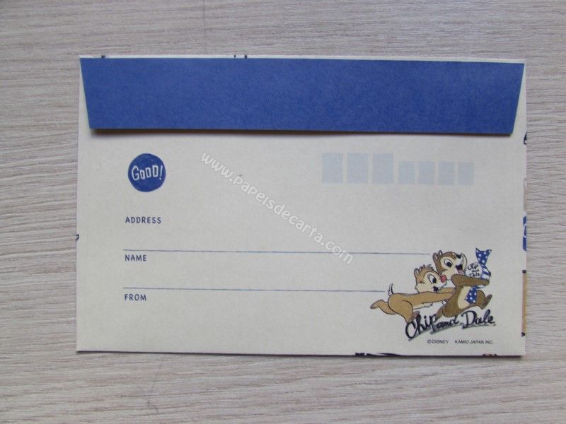 Frente do envelope