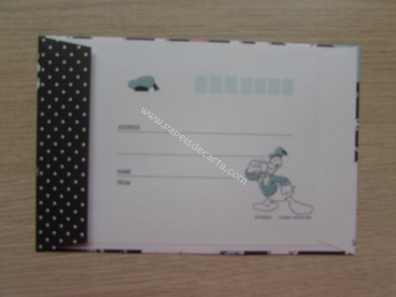 Verso do envelope