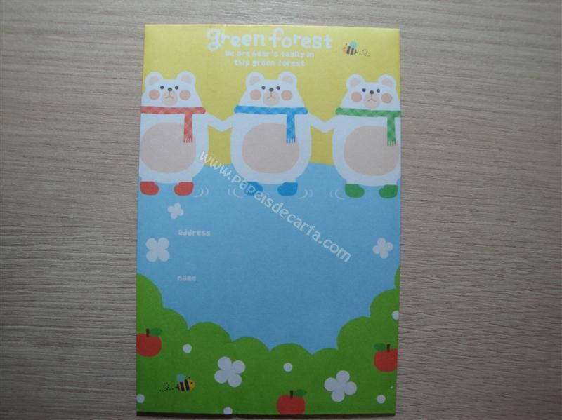 Verso do envelope