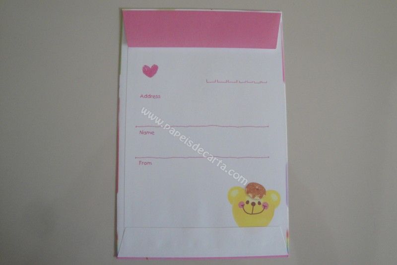 Frente do envelope