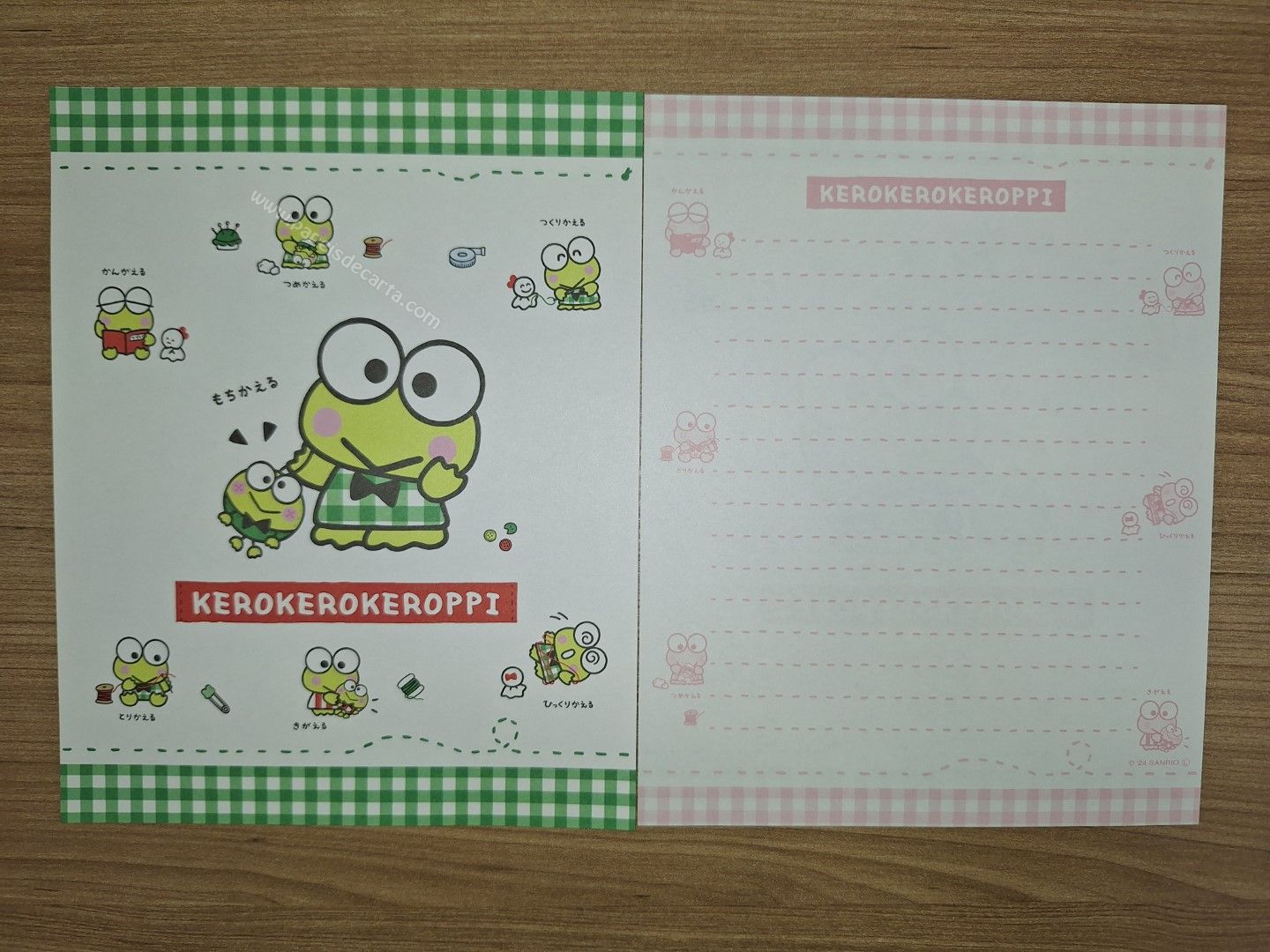 Folha frente e verso