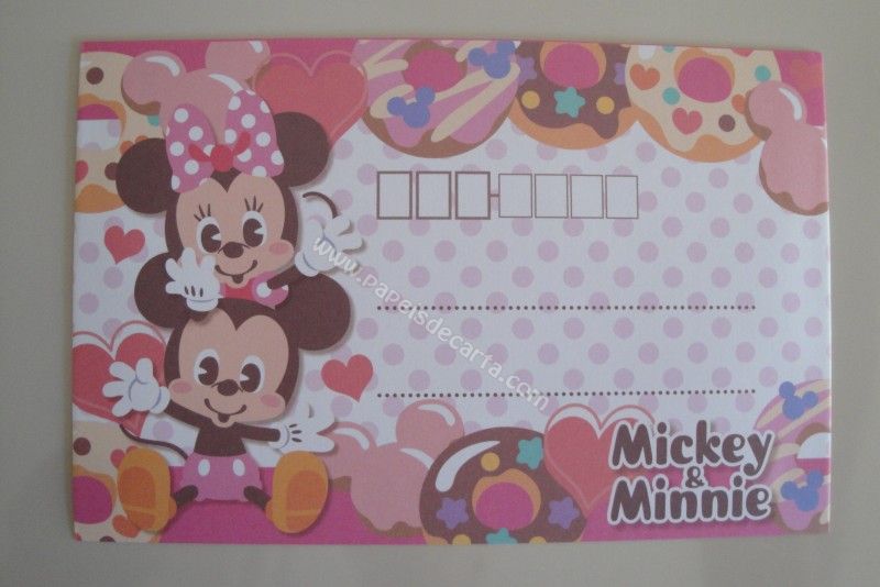 Verso do envelope