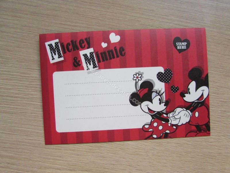 Verso do envelope