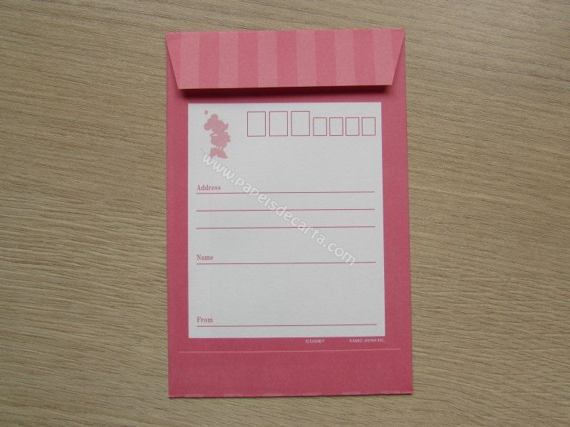 Frente do envelope