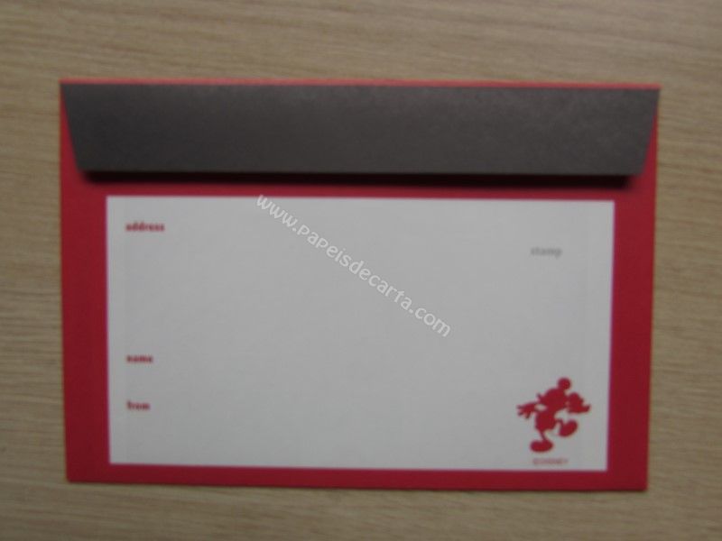 Frente do envelope