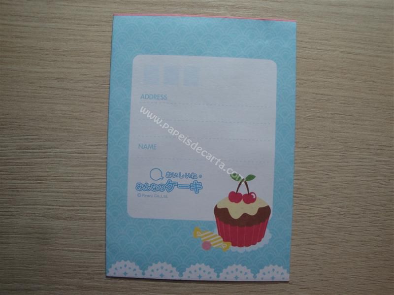 Verso do envelope