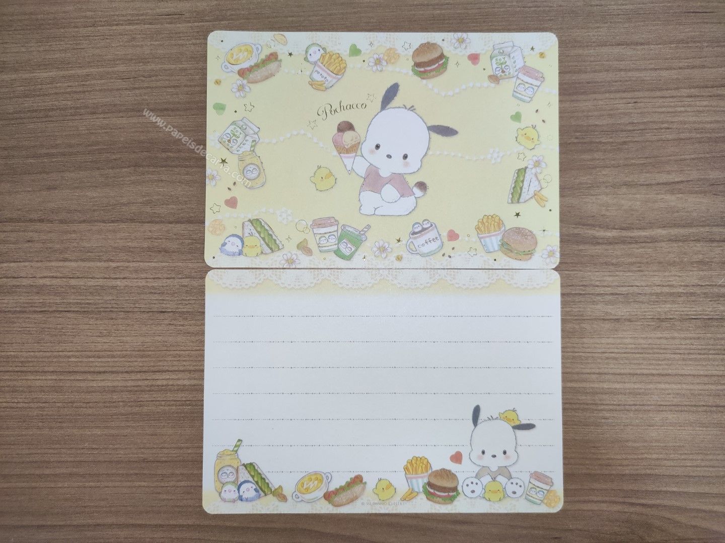 Folha frente e verso