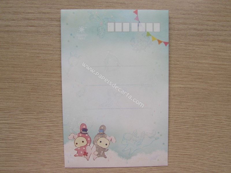Verso do envelope