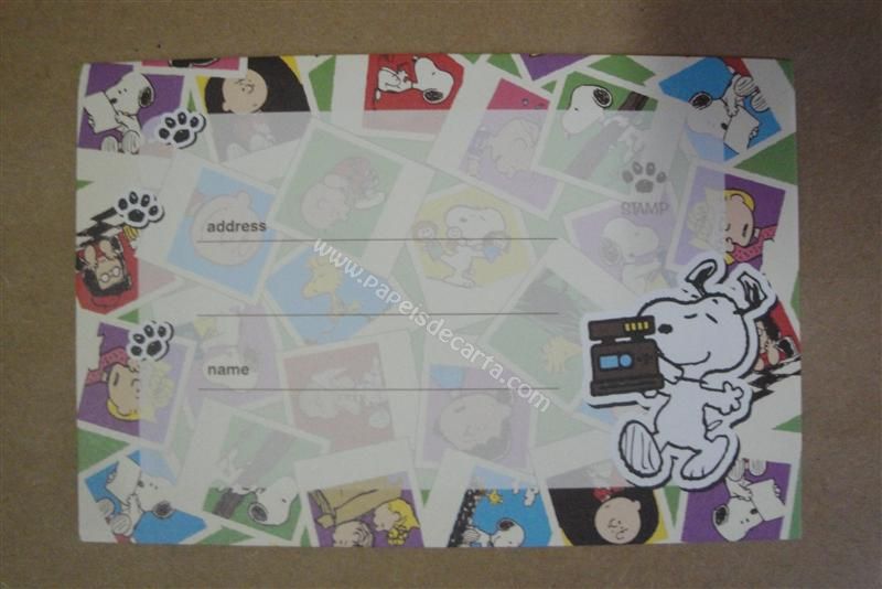 Verso do envelope