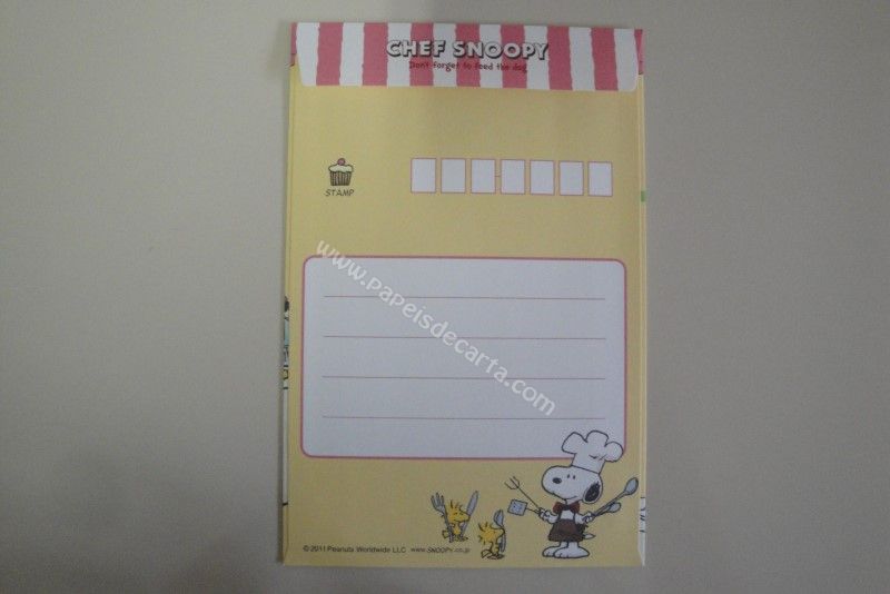 Frente do envelope