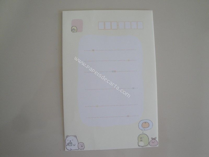 Verso do envelope