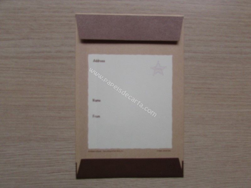 Verso do envelope