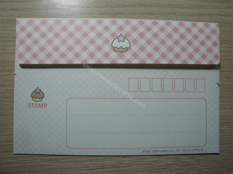 Verso do envelope