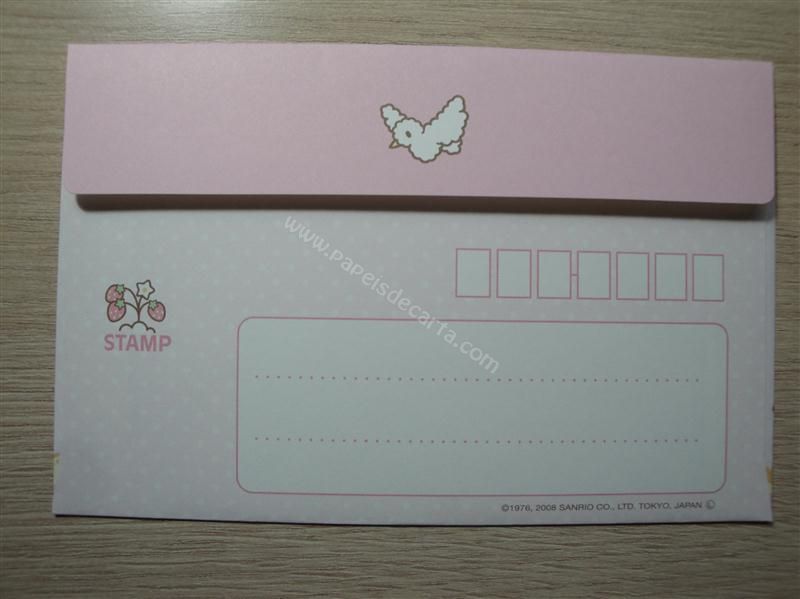 Frente do envelope