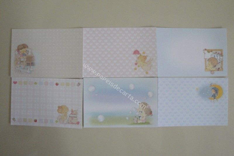 Memo cards 13, 14, 15, 16, 17 e 18