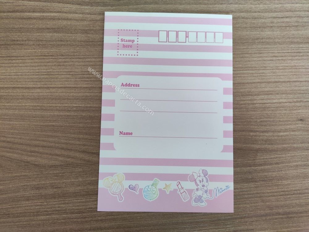 Verso do envelope