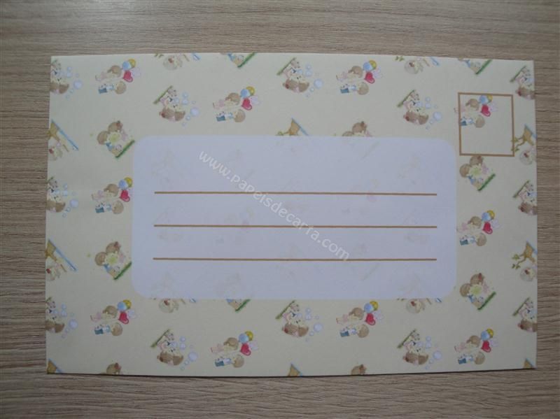 Verso do envelope