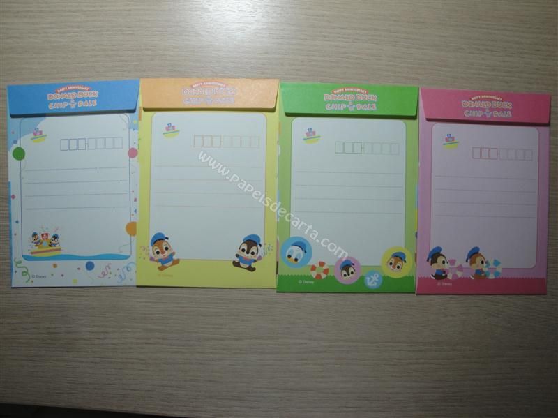 Frente dos envelopes