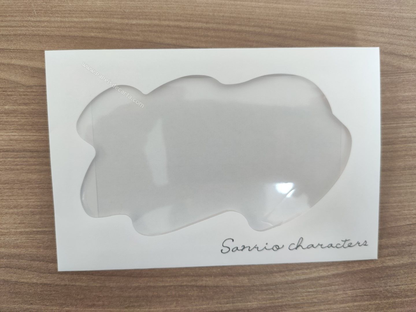 Verso do envelope