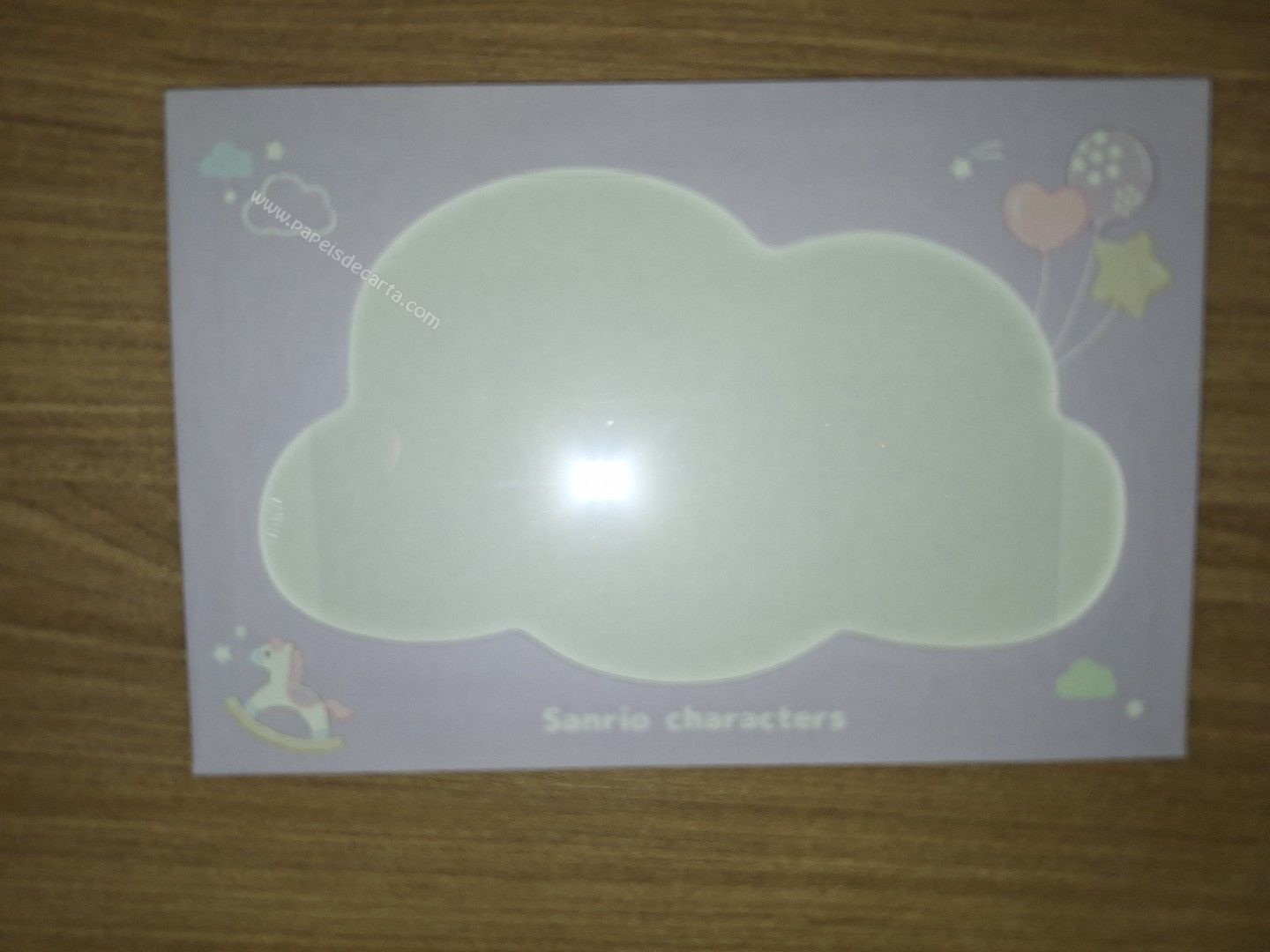 Verso do envelope
