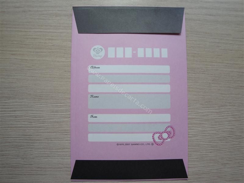 Frente do envelope