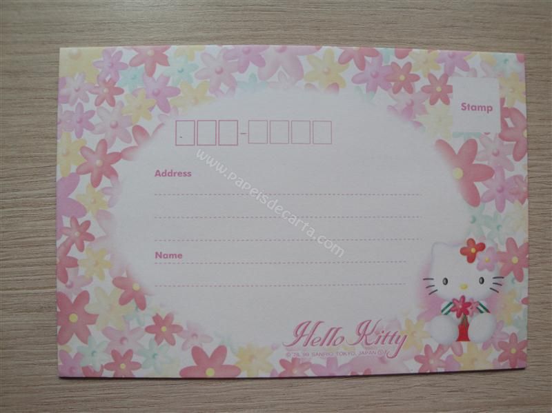 Verso do envelope