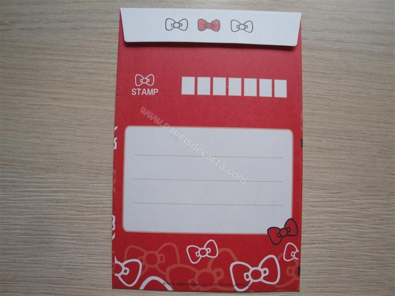 Frente do envelope
