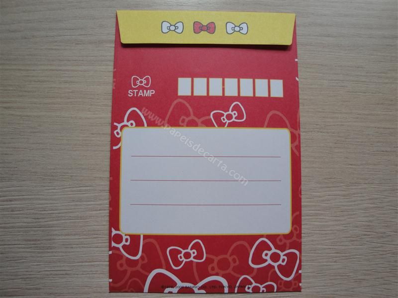 Frente do envelope