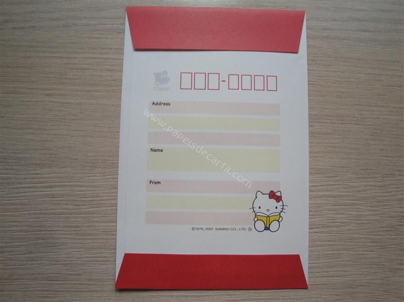 Frente do envelope
