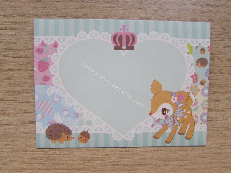 Verso do envelope