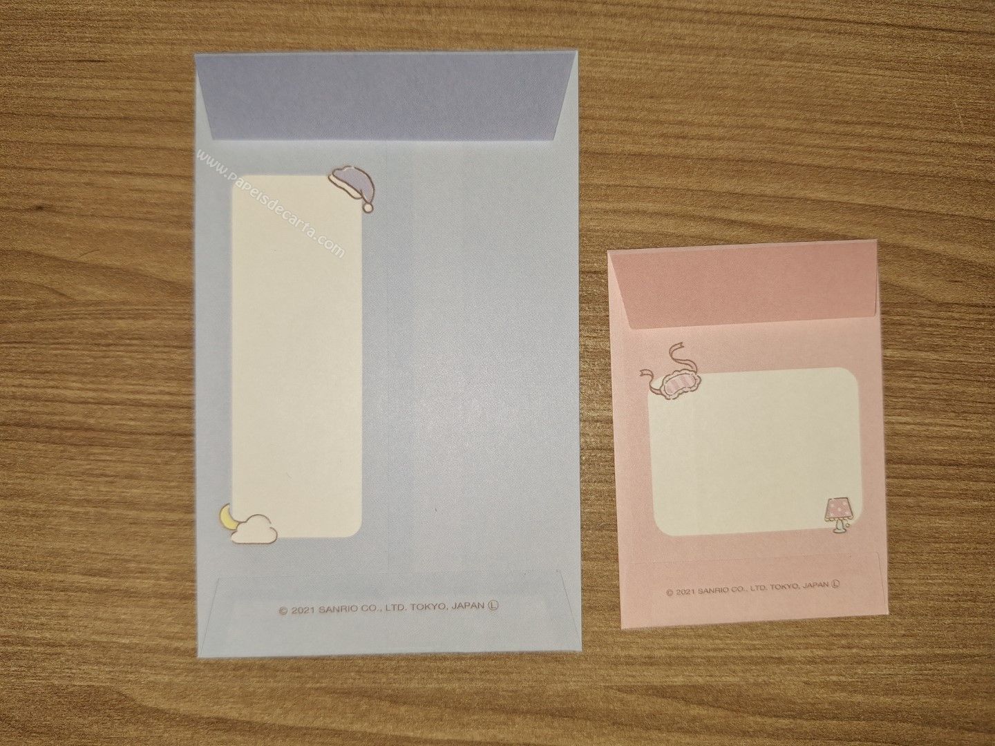 Frente dos envelopes